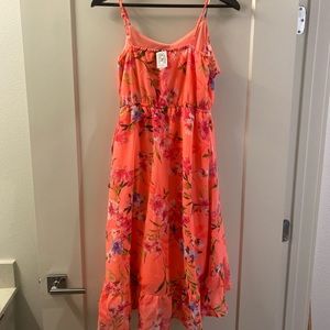 flower print dress